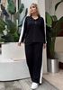 Picture of CURVY GIRL QUALITY TRACK SUIT WITH STRIPE